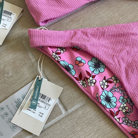 NWT Maaji Victory V-front Reversible Bikini Set - Picture 6 of 10